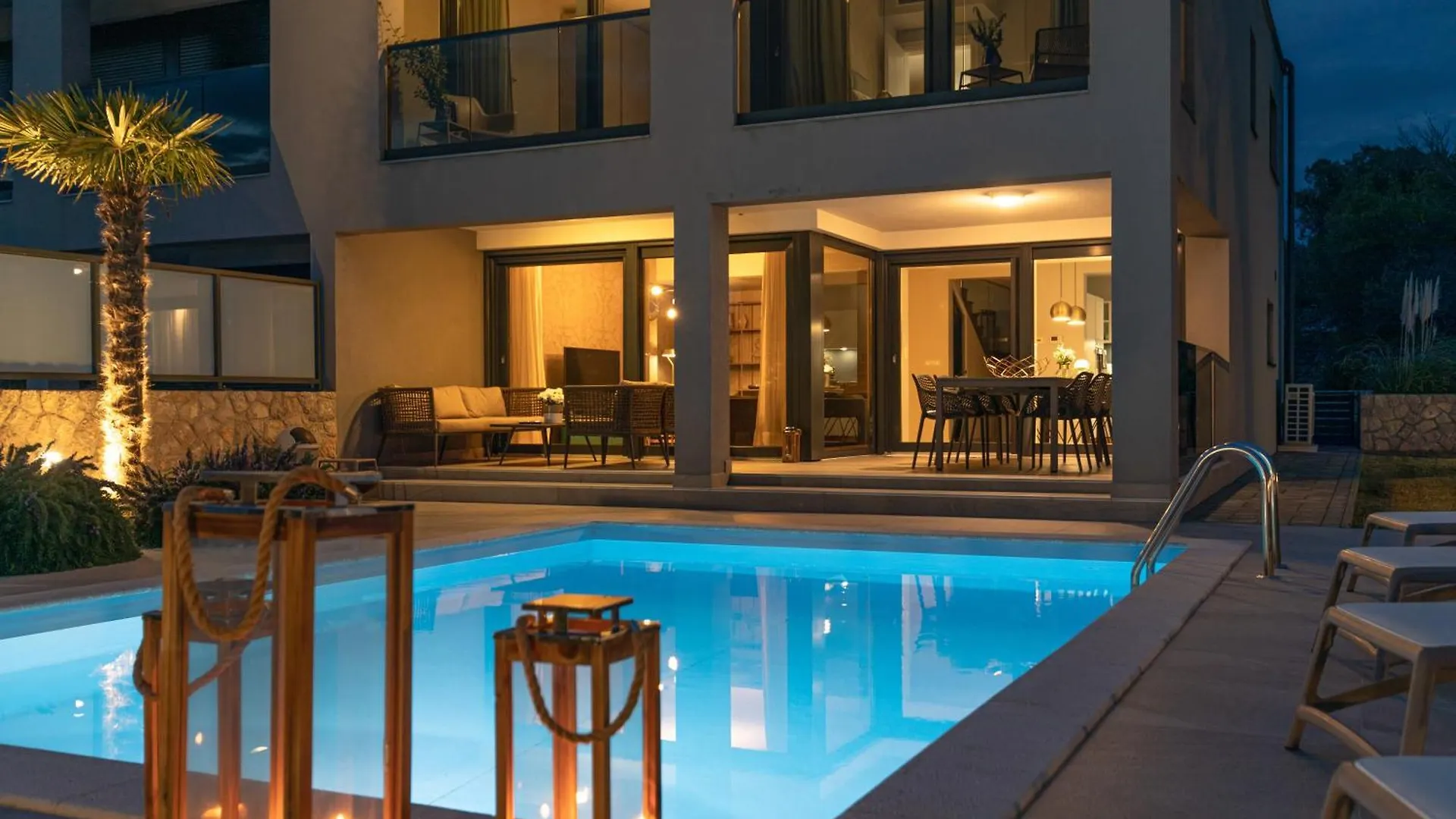 Villa Rina - 3 Bedroom With Private Pool Krk Town