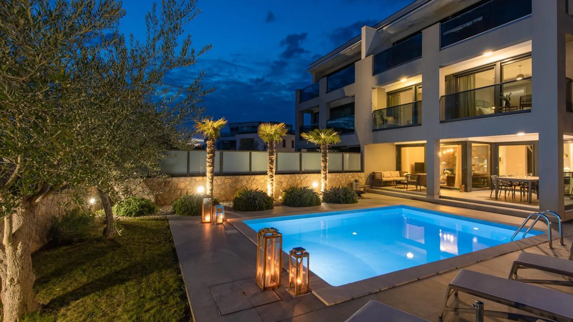 Villa Rina - 3 Bedroom With Private Pool Krk Town Apartment