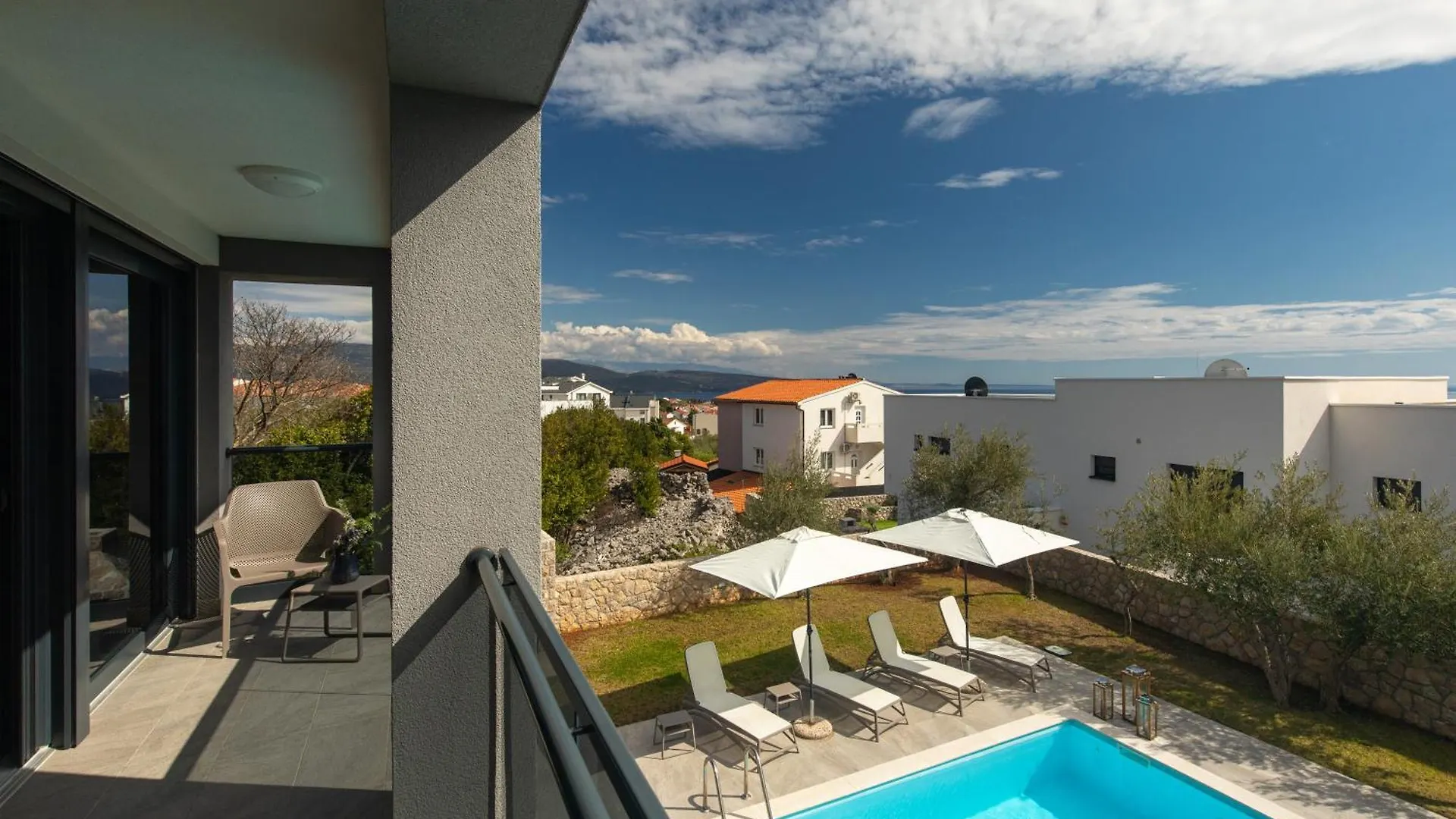 Villa Rina - 3 Bedroom With Private Pool Krk Town Croatia